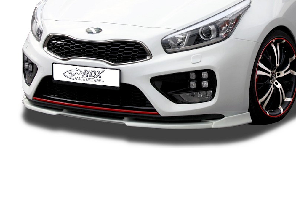 Front spoiler Vario-X Kia Cee'd (JD) 2012-2018 3 & 5-door hatchback PU