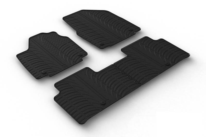 Tapis convient à Kia EV6 2021-présent caoutchouc Rubbasol