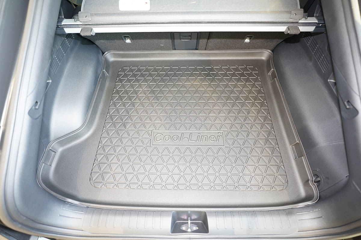 pour KIA EV6 AB 2021 Anti-Poussière Rayures EntièRement Entouré IntéRieurs Accessoires YIHANBRI Voiture Fait sur Mesure Cuir Tapis Coffre 