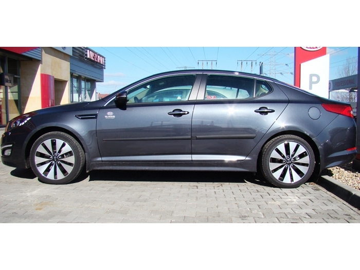 Baguettes protection convient à Kia Optima 2010-2015 4 portes tricorps ensemble