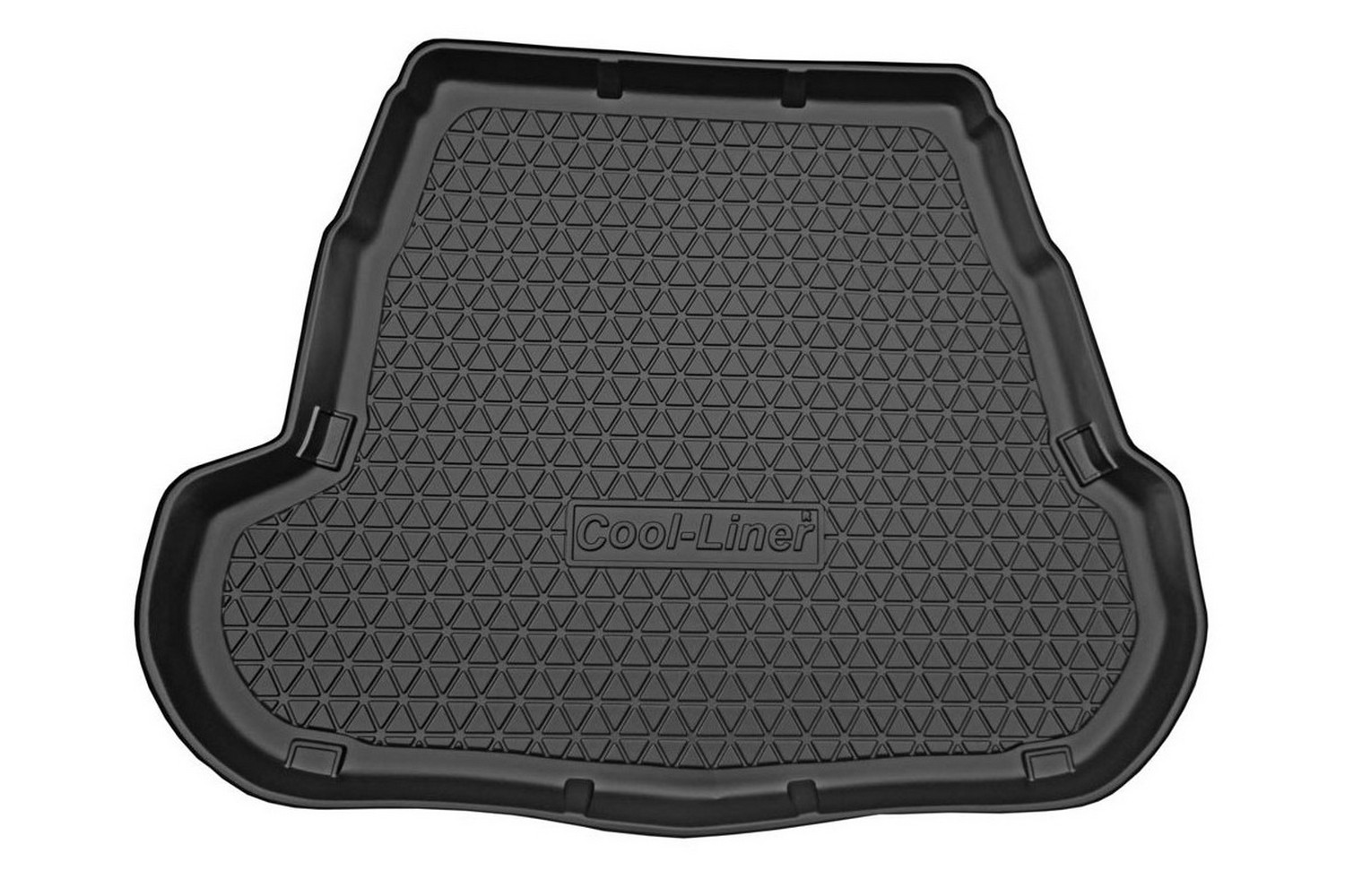 Boot mat suitable for Kia Optima (TF) 2010-2015 4-door saloon Cool Liner anti slip PE/TPE rubber