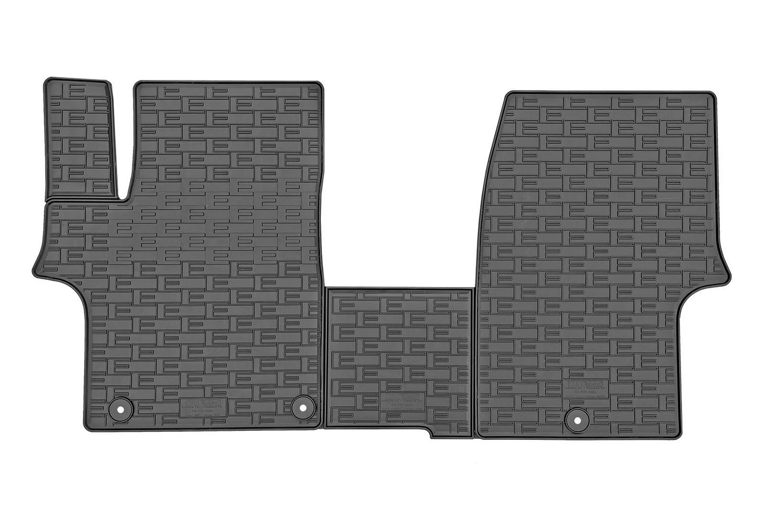 Car mats suitable for Kia PV5 2025-present rubber