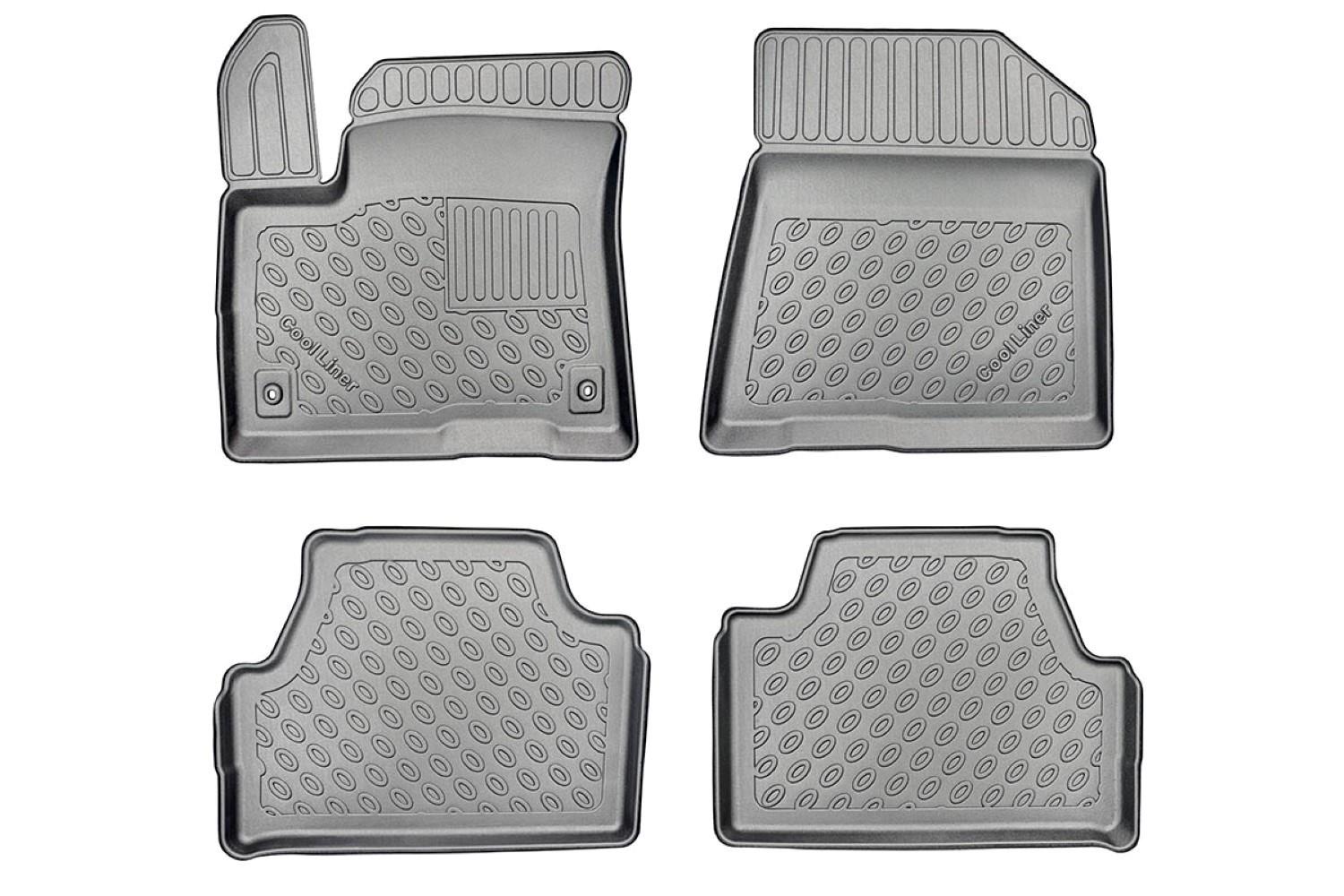 Car mats suitable for Kia e-Soul (SK3) 2019-present Cool Liner PE/TPE rubber
