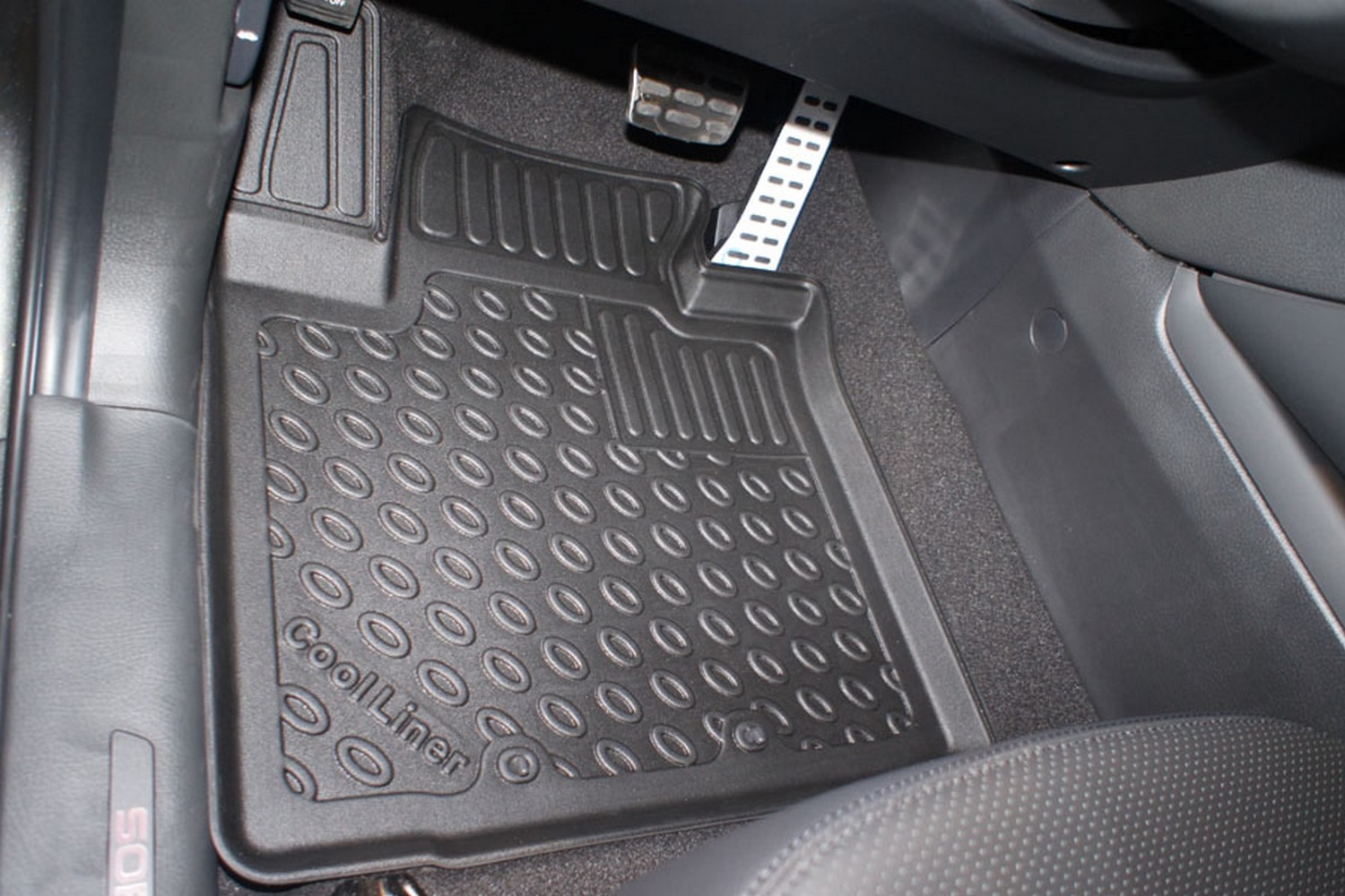 Car mats suitable for Kia Sorento (XM) facelift 2013-2015 Cool Liner PE/TPE rubber (KIA1SOFM-C) (2)