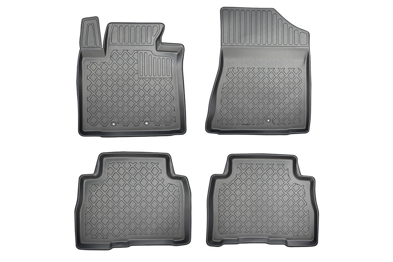 Car mats suitable for Kia Sorento (XM) facelift 2013-2015 Guardliner PE/TPE rubber