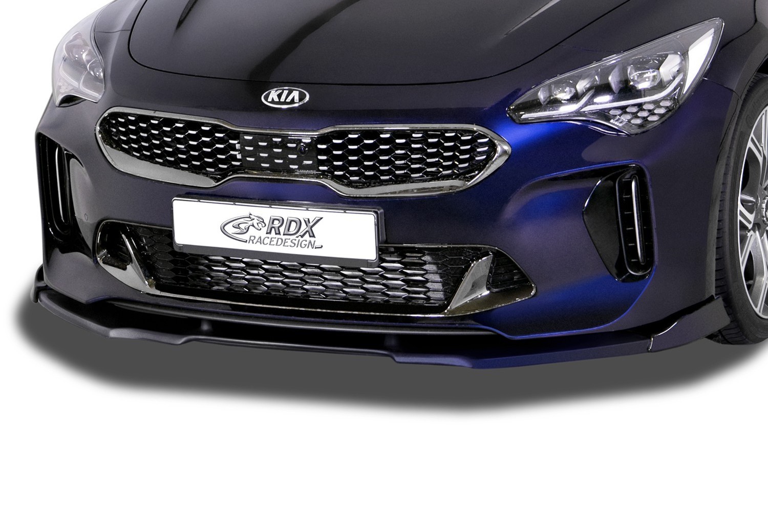 Spoiler avant convient à Kia Stinger (CK) 2017-présent 4 portes tricorps Vario-X PU