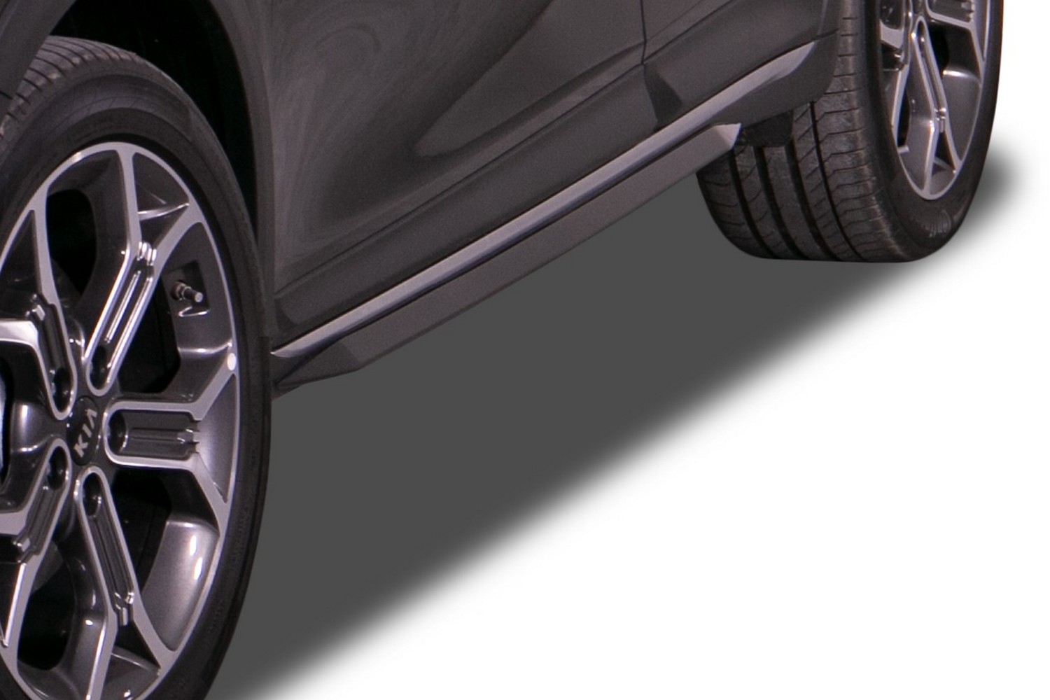 Jupes latérales convient à Kia XCeed 2019-présent &#34;Slim&#34; ABS