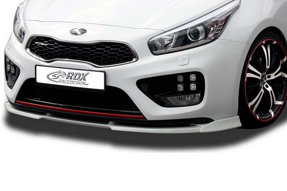 Front spoiler Vario-X Kia Cee'd (JD) 2012-2018 wagon PU