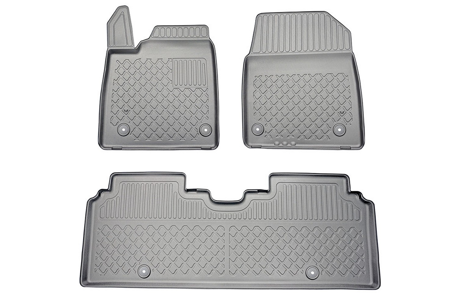 Tapis convient à Kia EV6 2021-présent Guardliner PE/TPE caoutchouc