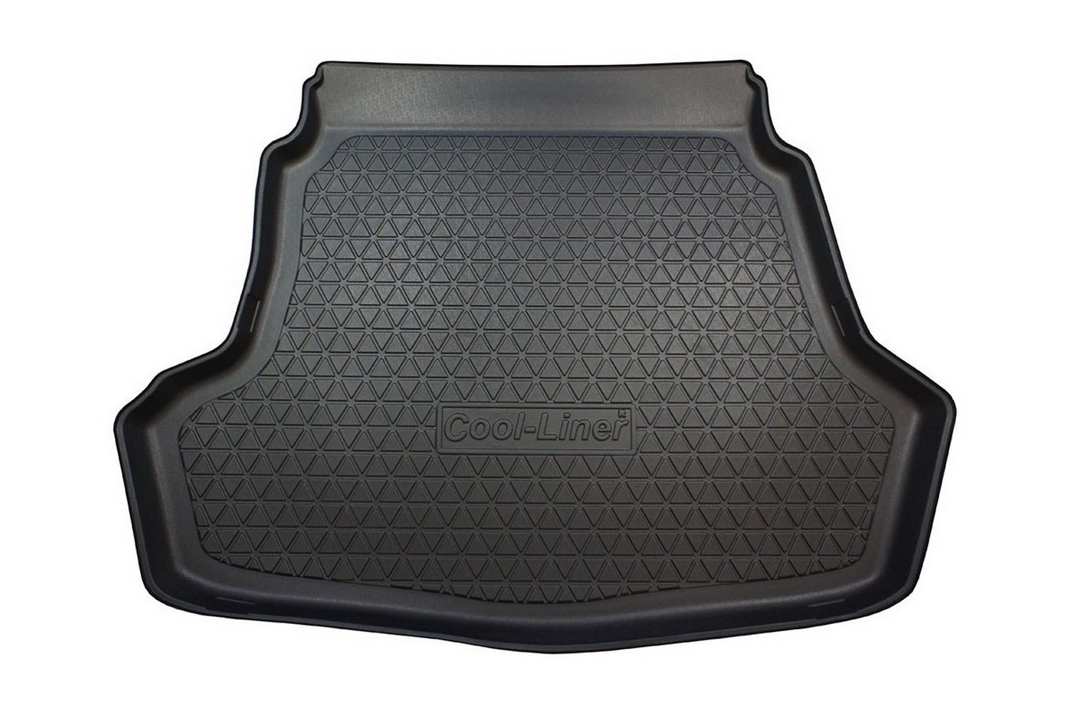 Boot mat suitable for Kia Optima (JF) 2015-2020 4-door saloon Cool Liner anti slip PE/TPE rubber