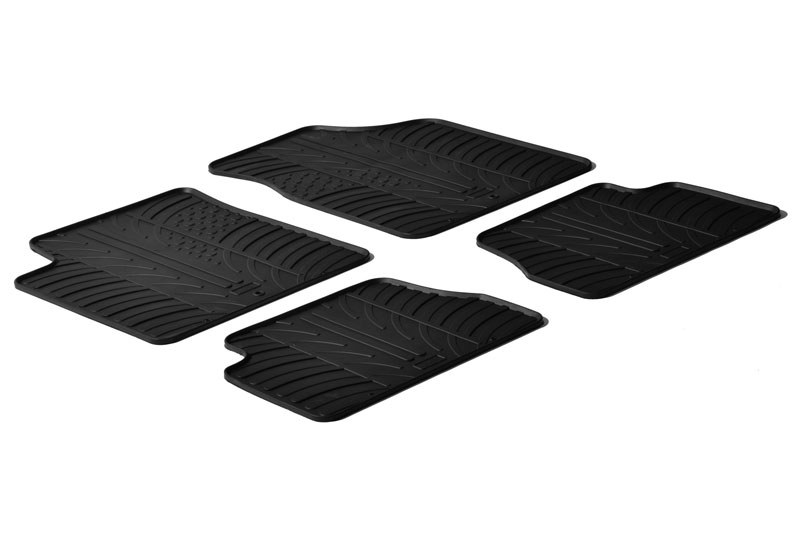 Automatten geschikt voor Kia Picanto (SA) 2004-2011 5-deurs hatchback Rubbasol rubber