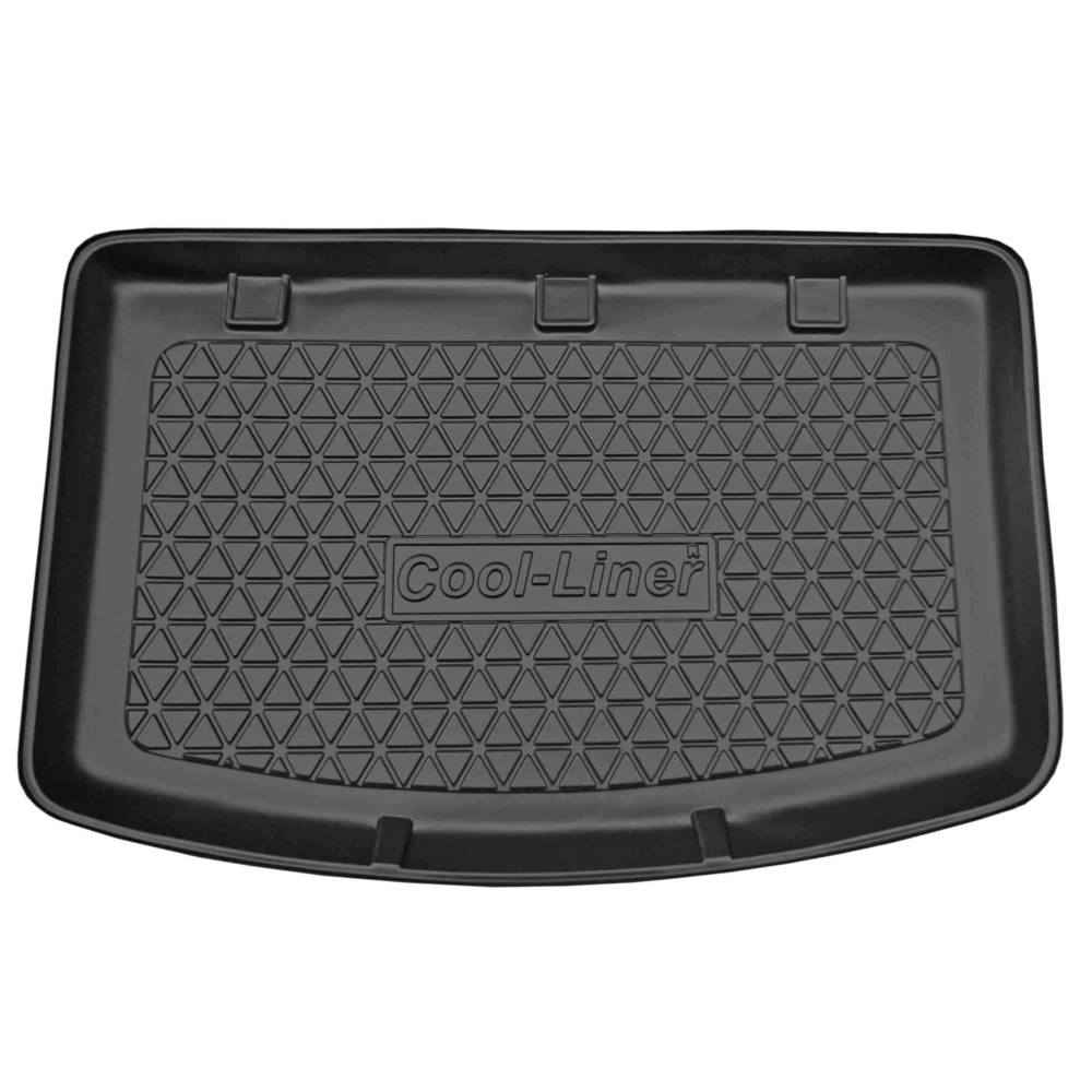 Kia Rio Hatchback 2011 to 17 Heavy Duty Rubber Fully Tailored Car Boot Mat Liner