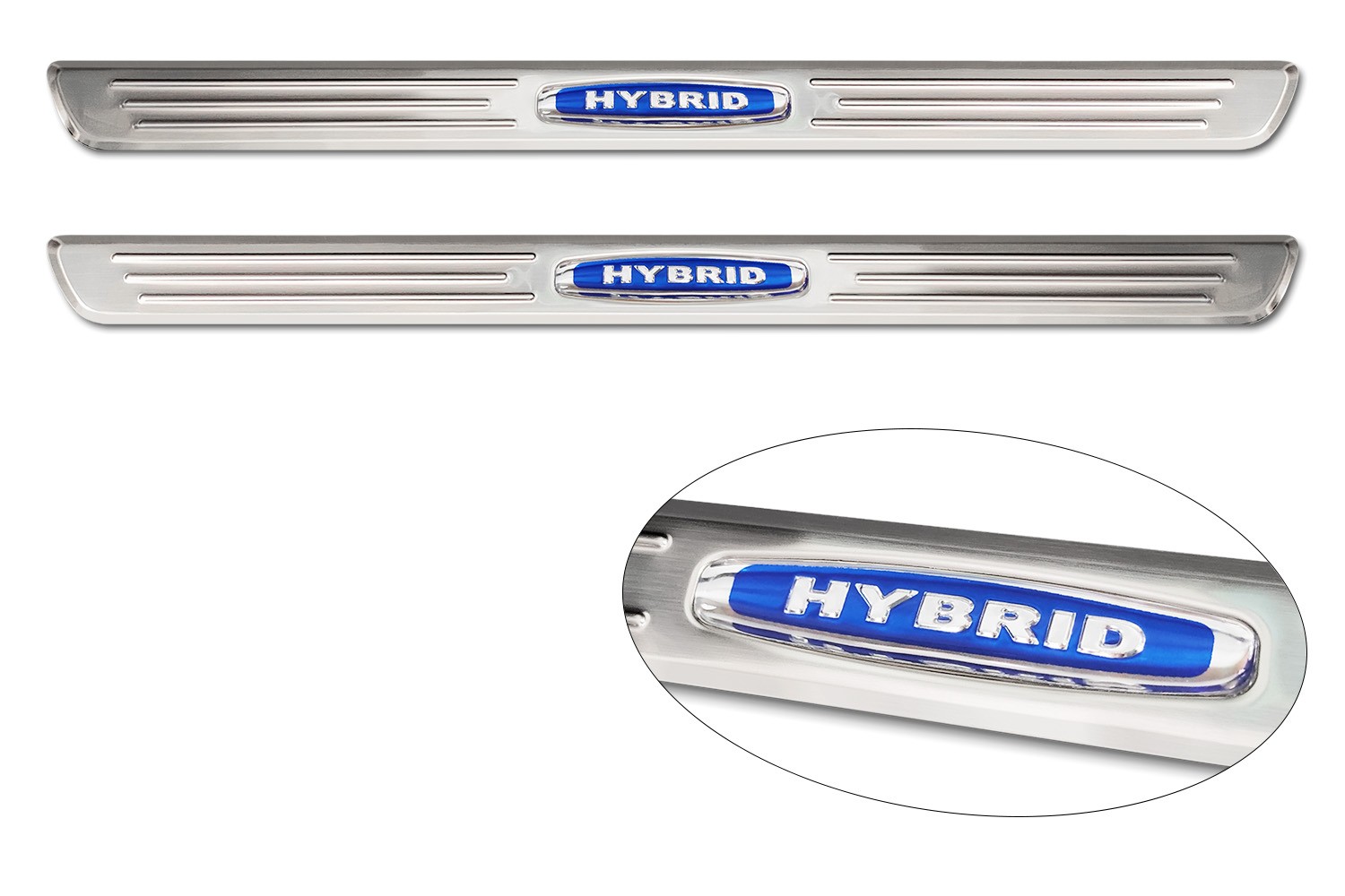 Door sill plates Kia Sportage V (NQ5) 2021-present stainless steel 2 pieces (5)