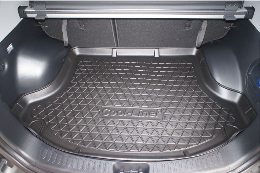 Tapis de coffre pour Kia Sportage II SUV (2004-07.2010) - bac de coffre -  protection de coffre voiture - Aristar - Standard