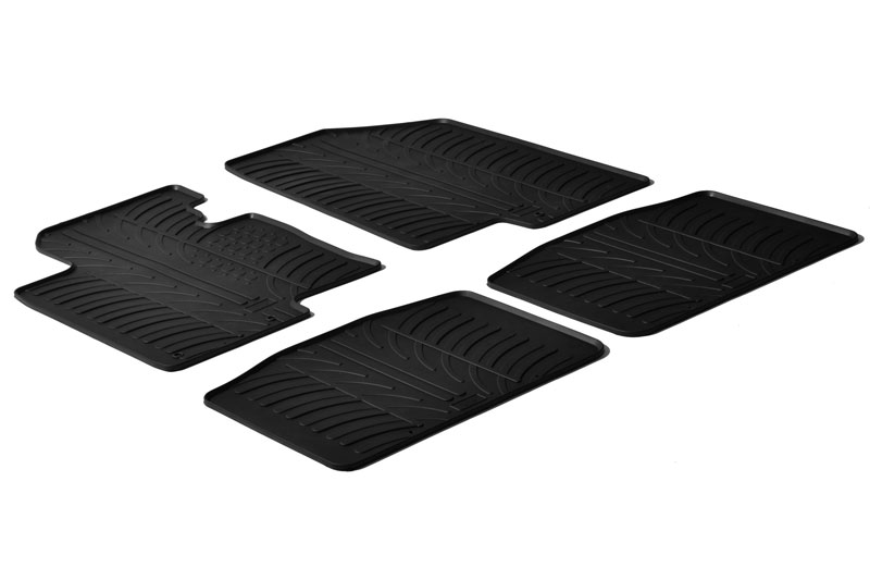 Car mats suitable for Kia Optima Sportswagon (JF) 2016-2020 wagon Rubbasol rubber
