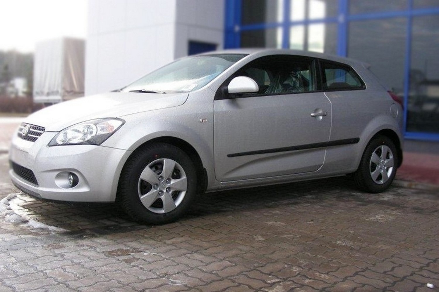 Seitenschutzleisten passend für Kia Pro_Cee'd (ED) 2008-2011 3-Türer Schrägheck Set
