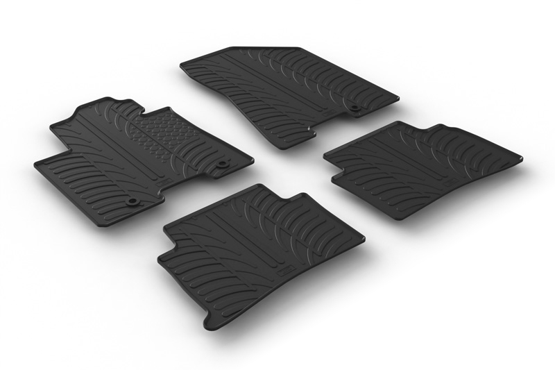 Car mats suitable for Kia Sportage IV (QL) 2015-2021 Rubbasol rubber