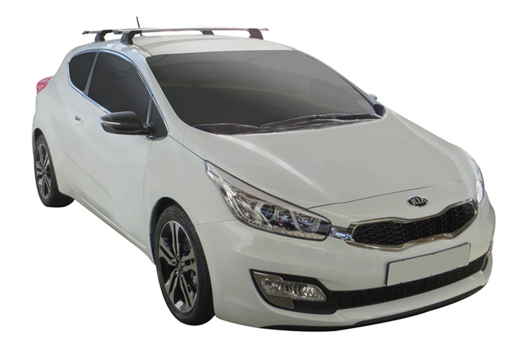 Roof bars Kia Pro_Cee'd (JD) 2013-2018 3-door hatchback Yakima Whispbar Through Bar - KIA4PCWR (1)