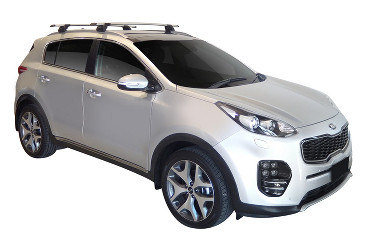 Roof bars Kia Sportage IV (QL) 2015->   Yakima Whispbar Through Bar - KIA4SPWR (1)