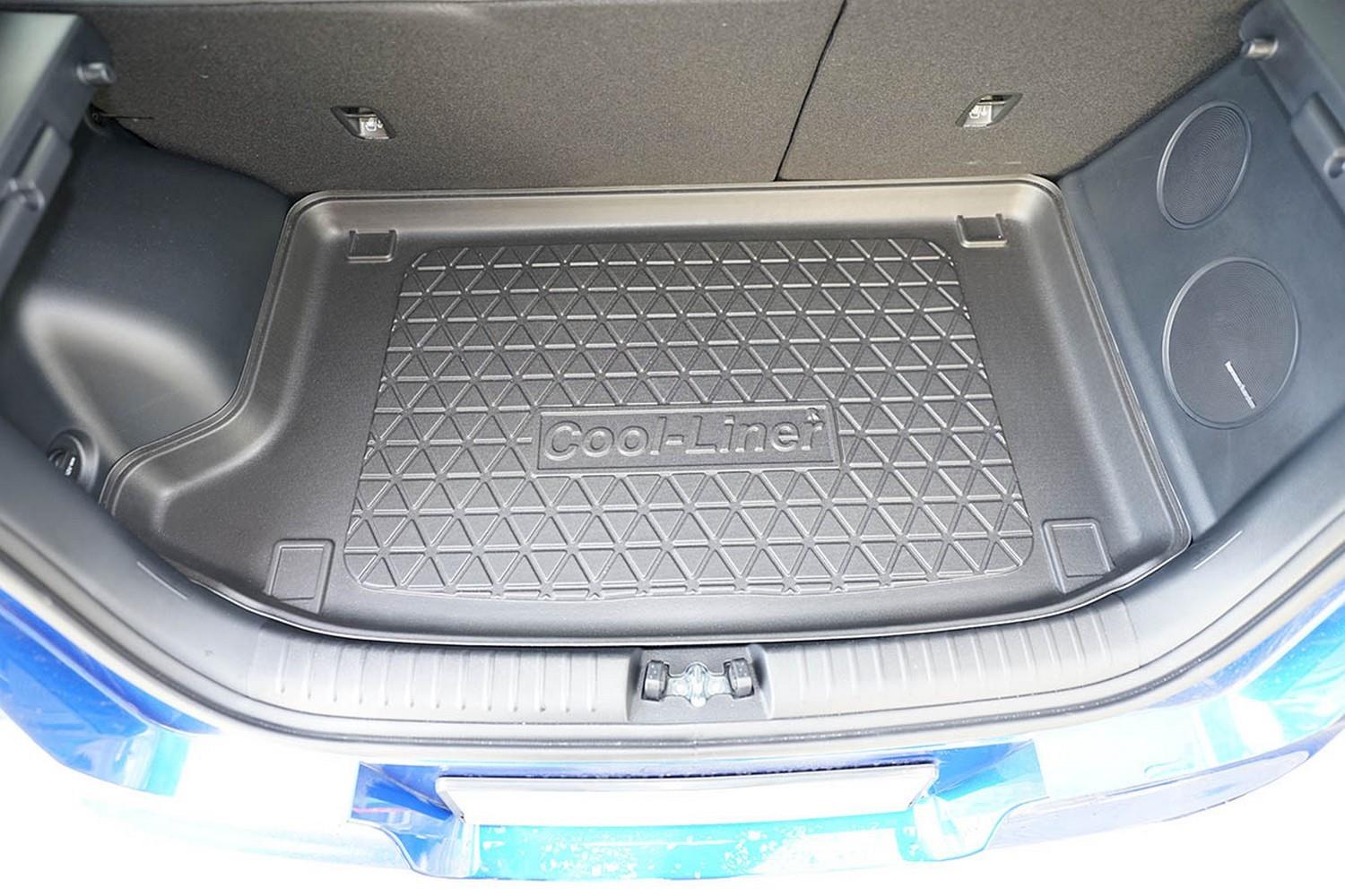 Tapis de coffre Kia e-Soul (SK3) 2019-présent Cool Liner antidérapant PE/TPE caoutchouc