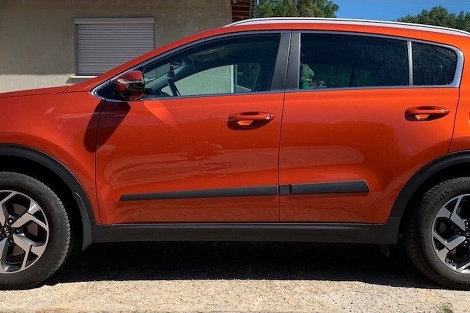 Door protectors suitable for Kia Sportage IV (QL) 2015-2021 set