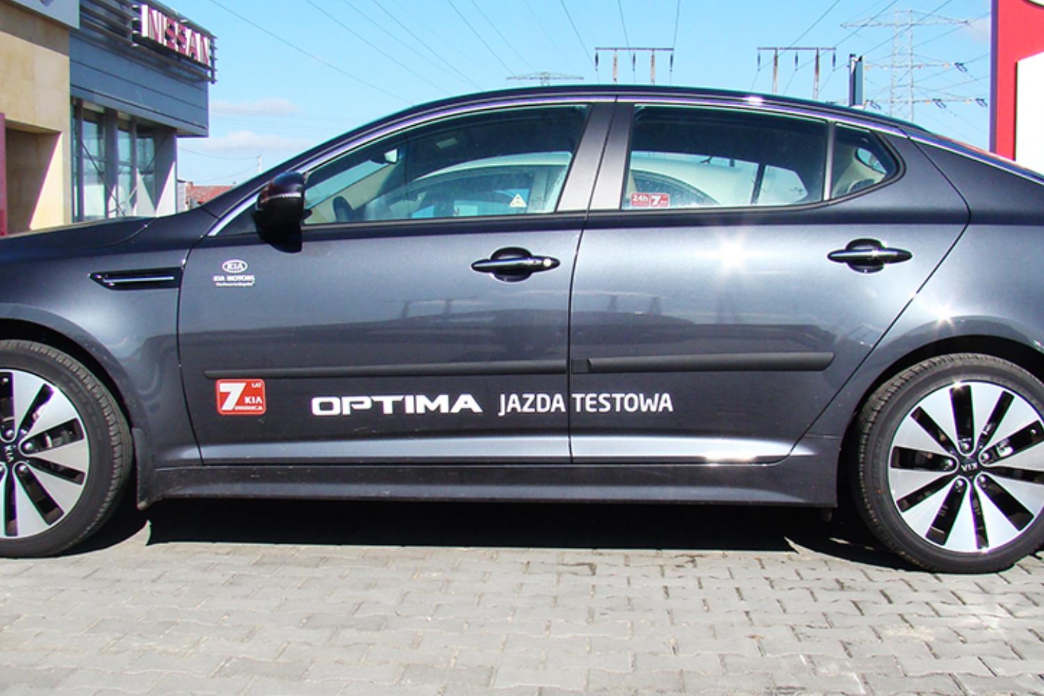 Stootstrips geschikt voor Kia Optima (JF) 2015-2020 4-deurs sedan set zijportieren