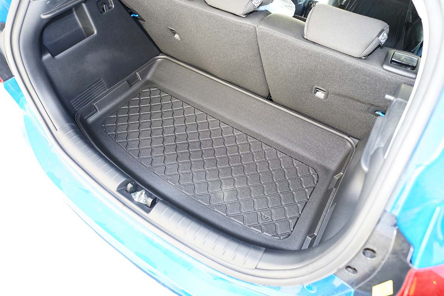 Boot mat suitable for Kia Rio (YB) 2020-present 5-door hatchback Guardliner anti slip PE/TPE rubber (KIA7RITM-G) (3)