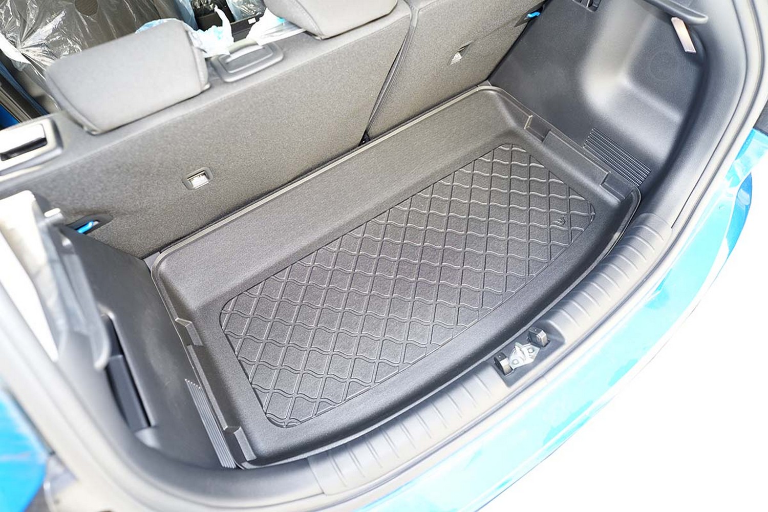 Boot mat suitable for Kia Rio (YB) 2020-present 5-door hatchback Guardliner anti slip PE/TPE rubber (KIA7RITM-G) (4)