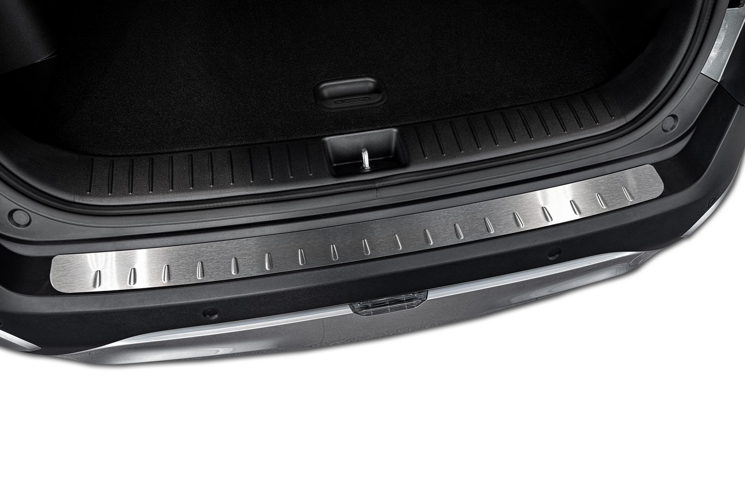Rear bumper protector suitable for Kia Sportage V (NQ5) 2021-2025 stainless steel brushed