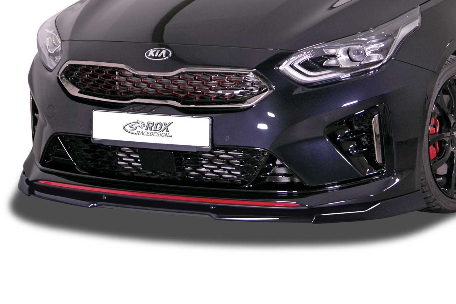 Front spoiler Kia Ceed (CD) 2018-present 3 & 5-door hatchback Vario-X PU