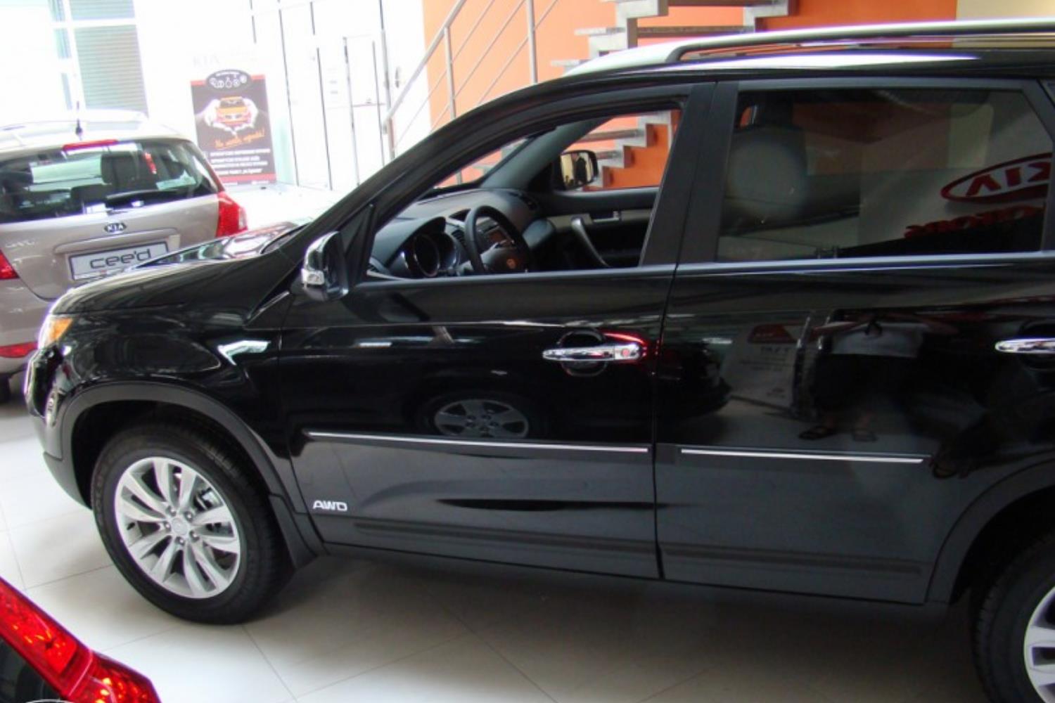 Baguettes protection convient à Kia Sorento (XM) 2009-2015 ensemble