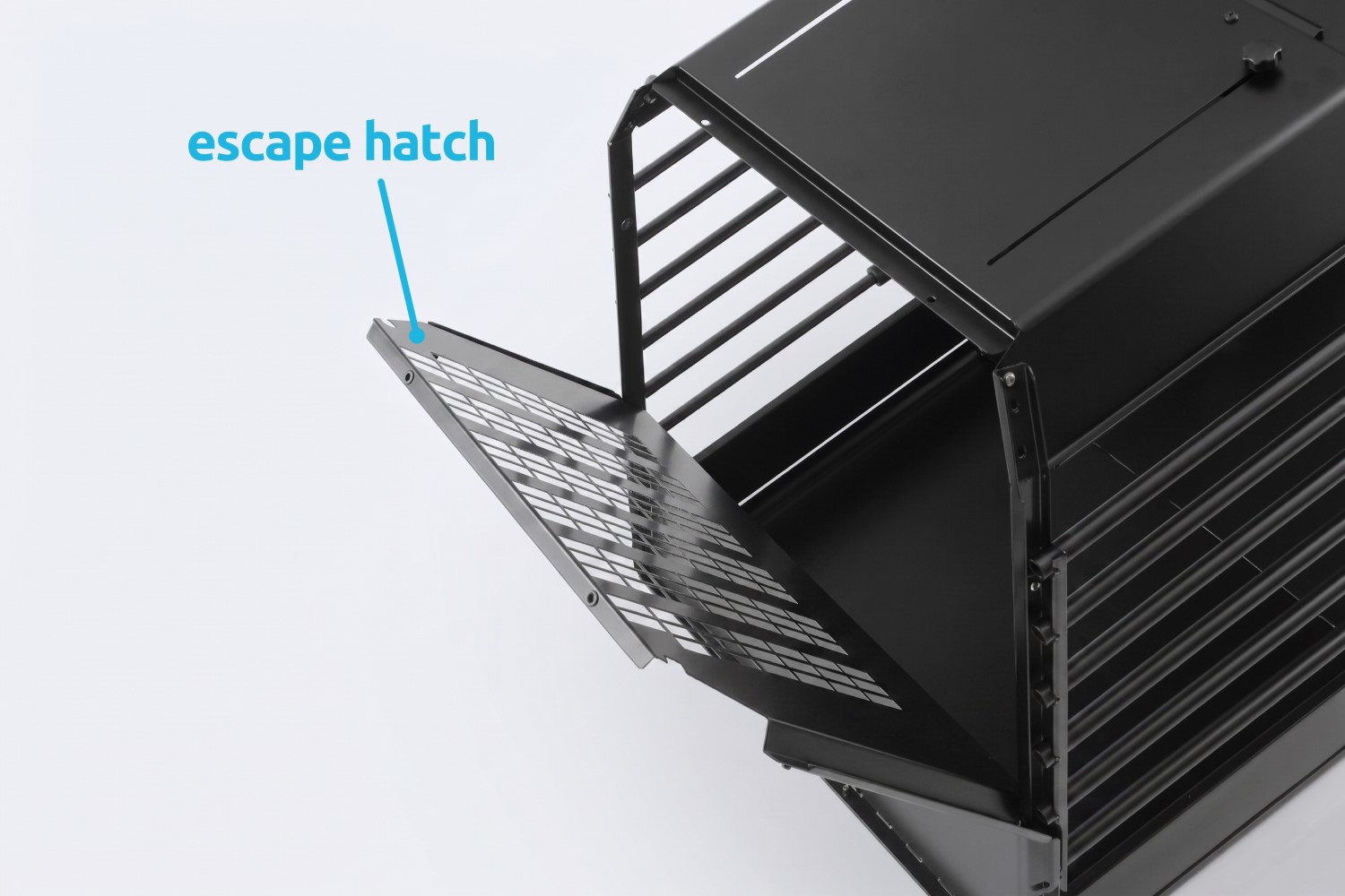 Kleinmetall VarioCage Black Edition double dog crate - Hundebox - hondenbench - cage pour chien (8)