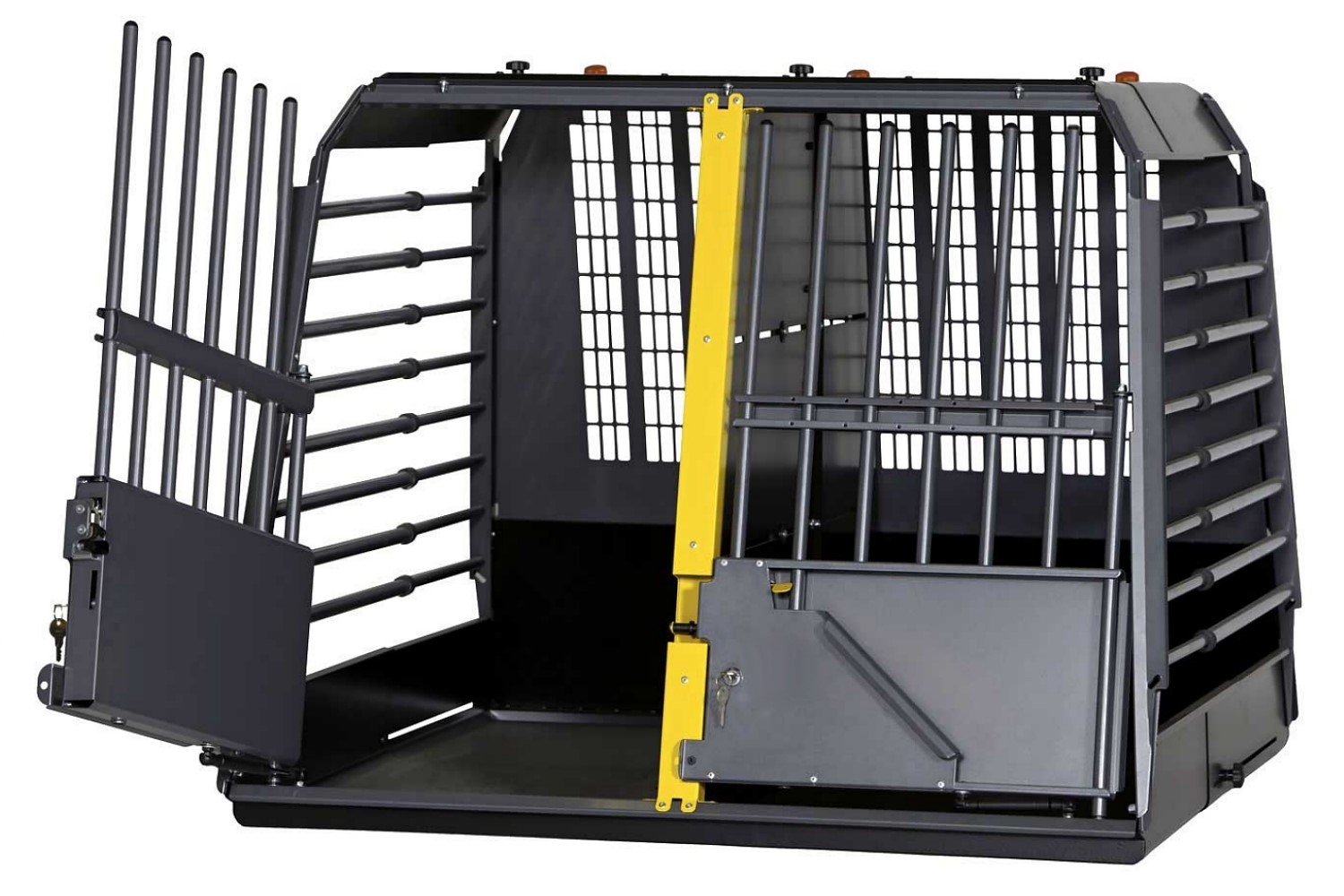 Cage pour chien convient à Volkswagen ID.Buzz 2022-présent Kleinmetall VarioCage double Maximum