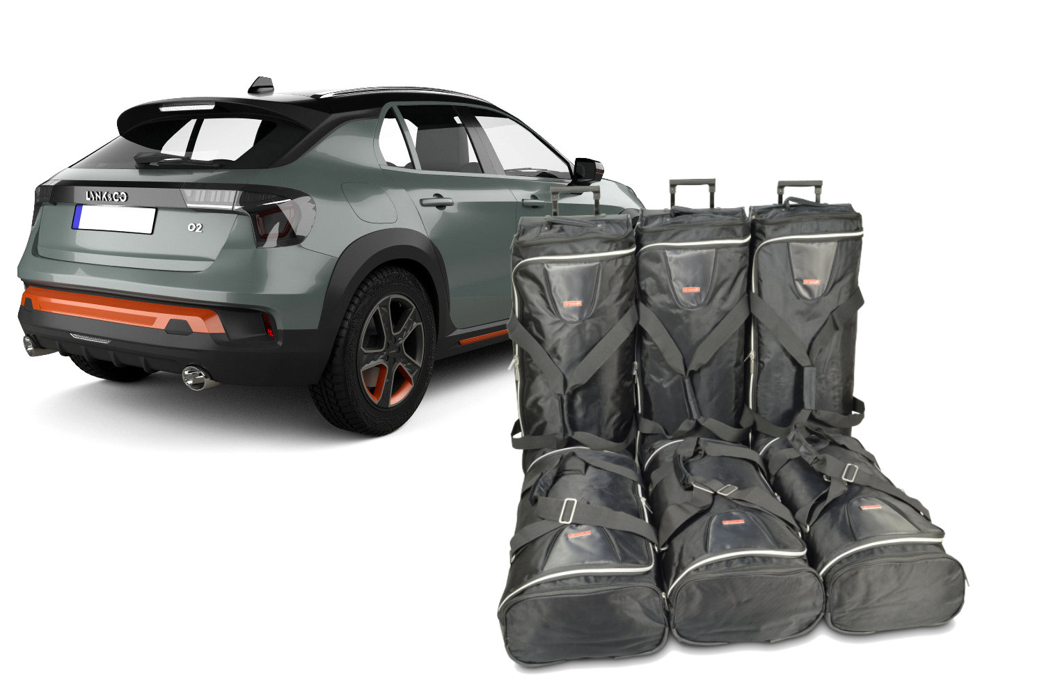 Travel bag set suitable for Lynk & Co 02 (CC11) 2018-present Original