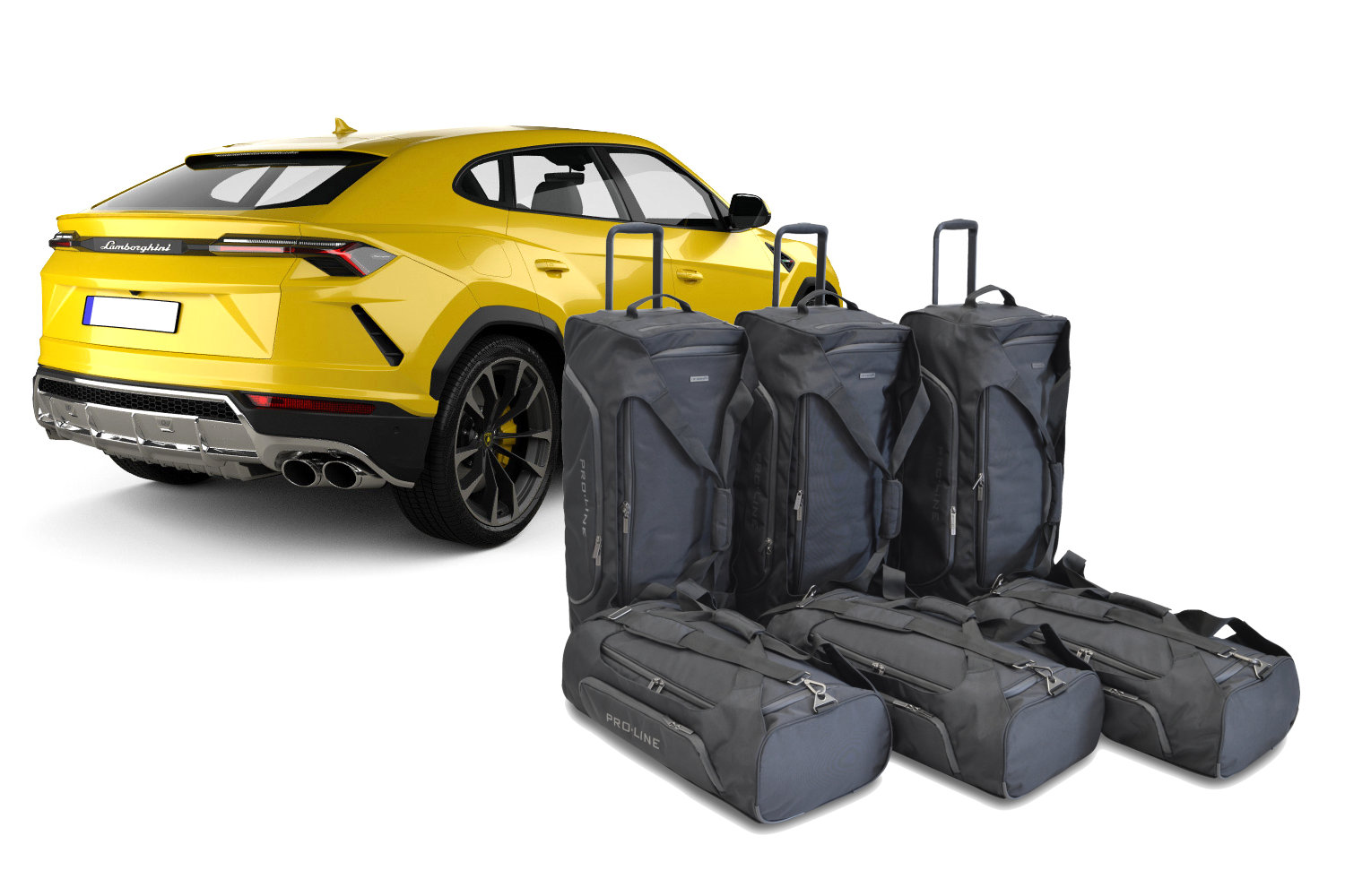 Travel bag set suitable for Lamborghini Urus 2018-present Pro.Line