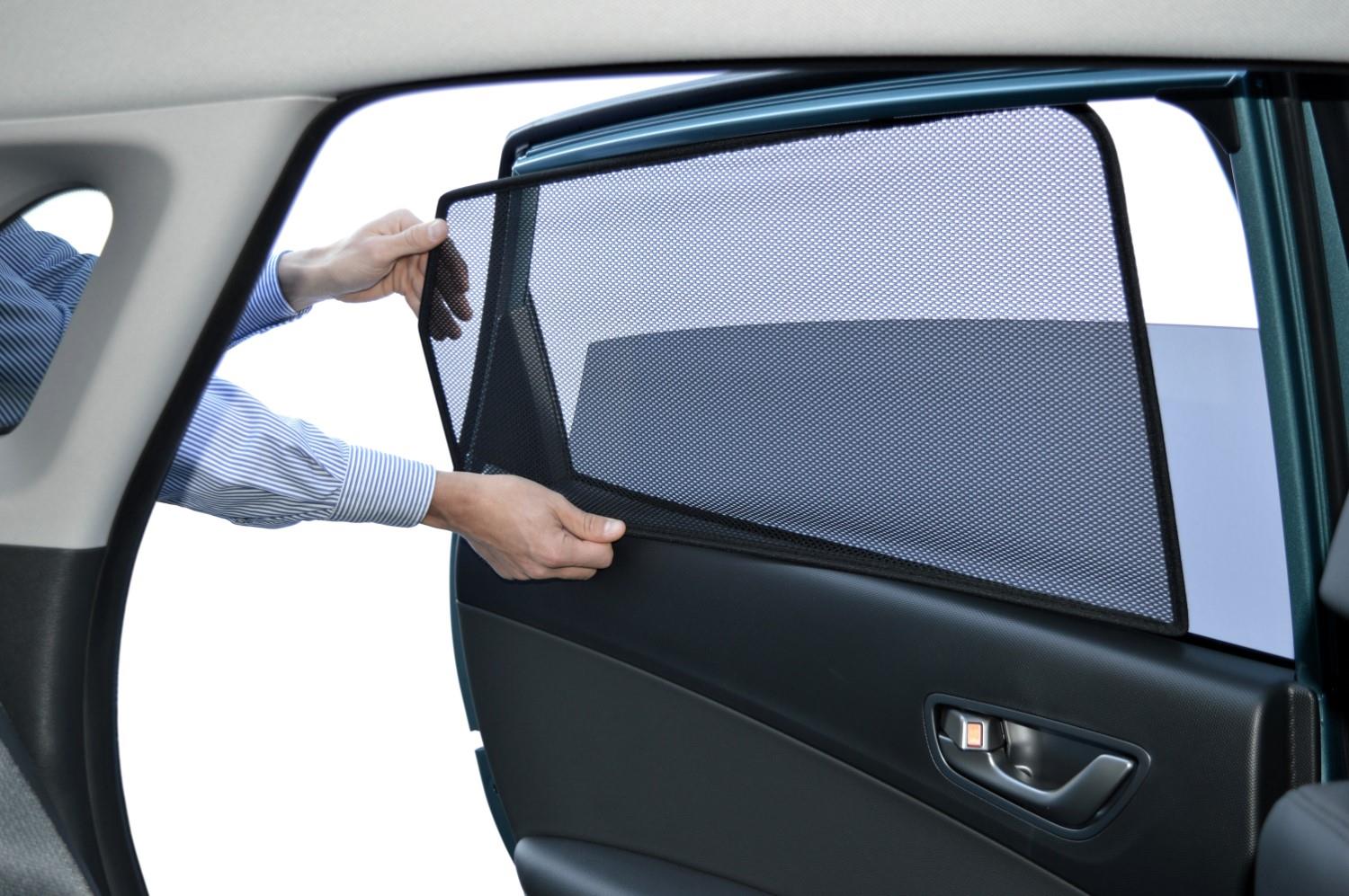 Sun shades magnetic Hyundai Kona (OS) 2017-2022 Laser Shades - rear side  doors