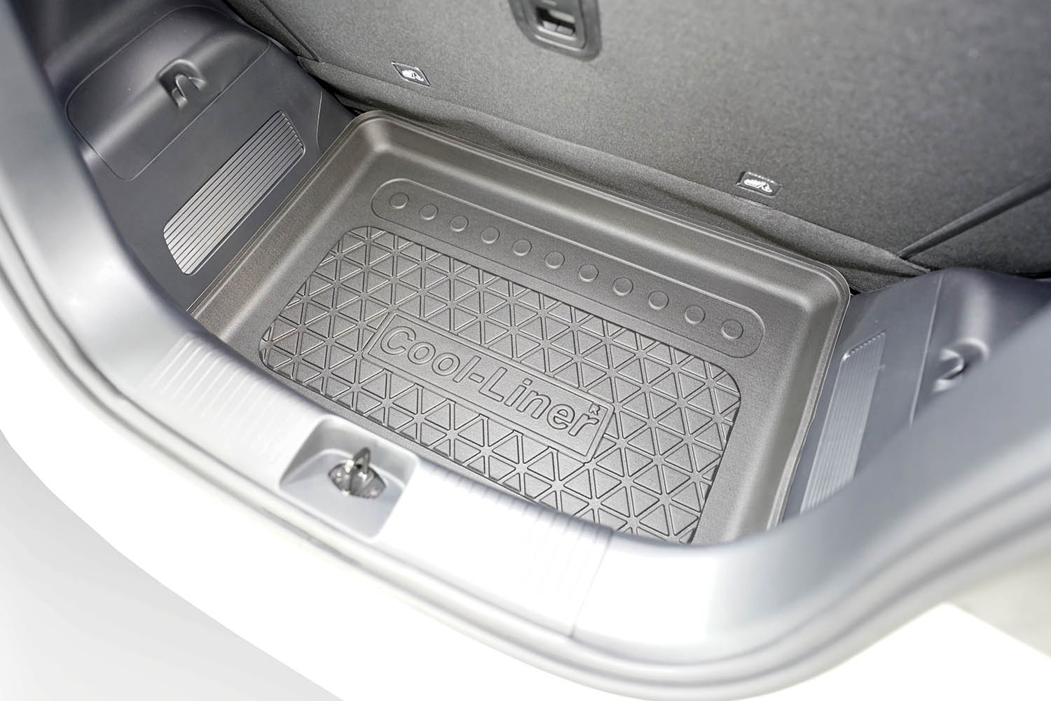 Boot mat suitable for Leapmotor T03 2023-present 5-door hatchback Cool Liner anti slip PE/TPE rubber (LEA103TM-C) (5)