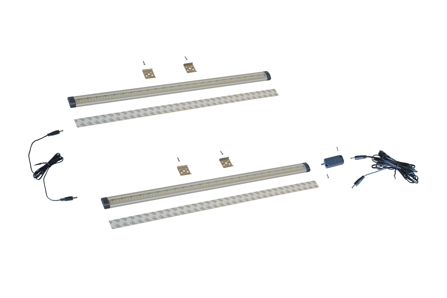 Cargo space lighting LED set for medium van