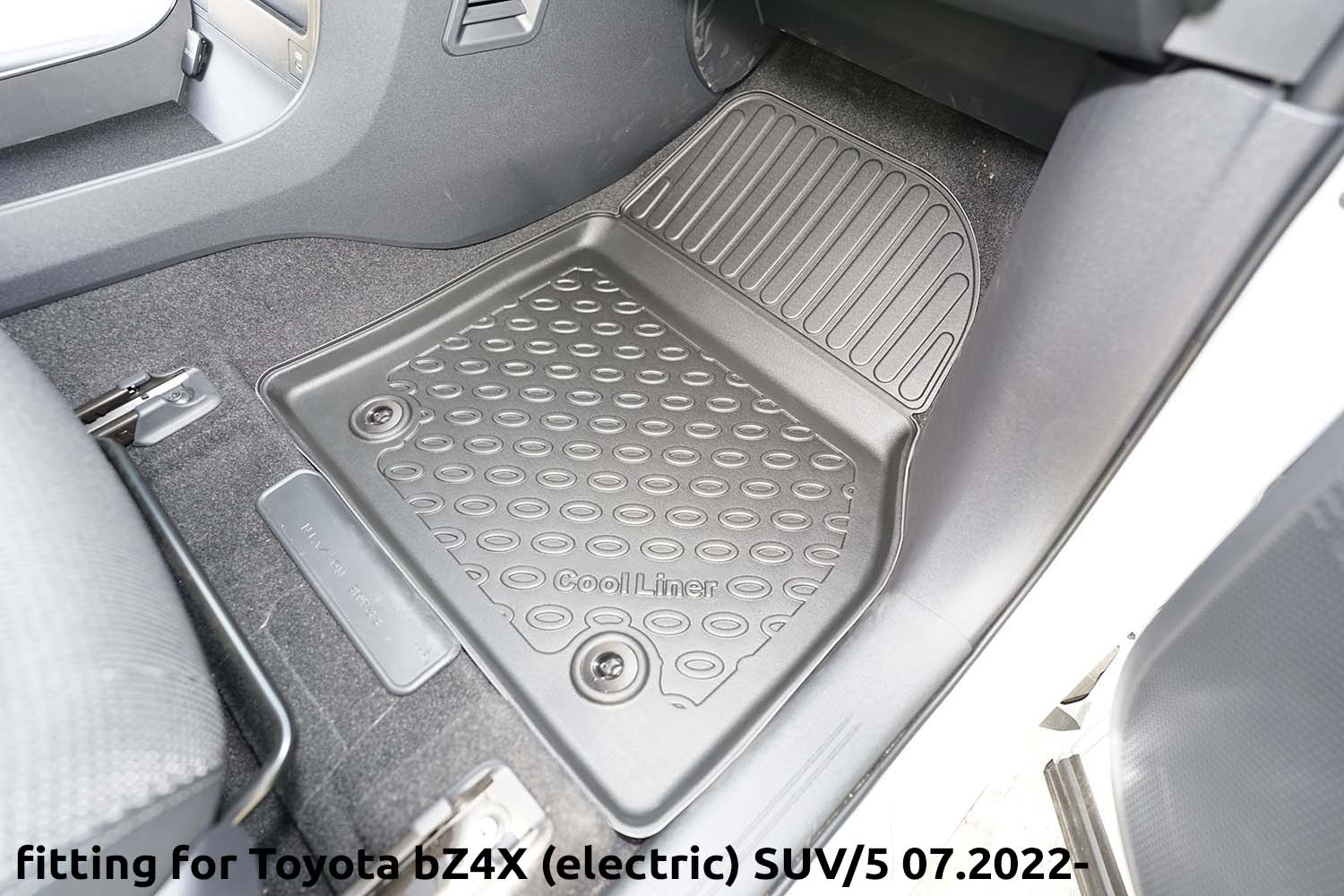 Car mats suitable for Lexus RZ 2022-present Cool Liner PE/TPE rubber (LEX1RZFM-C) (4)