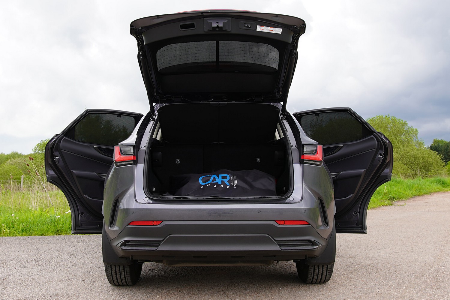 Sun shades suitable for Lexus NX I (AZ10) 2014-2021 Car Shades - set (LEX2NXCS) (8)