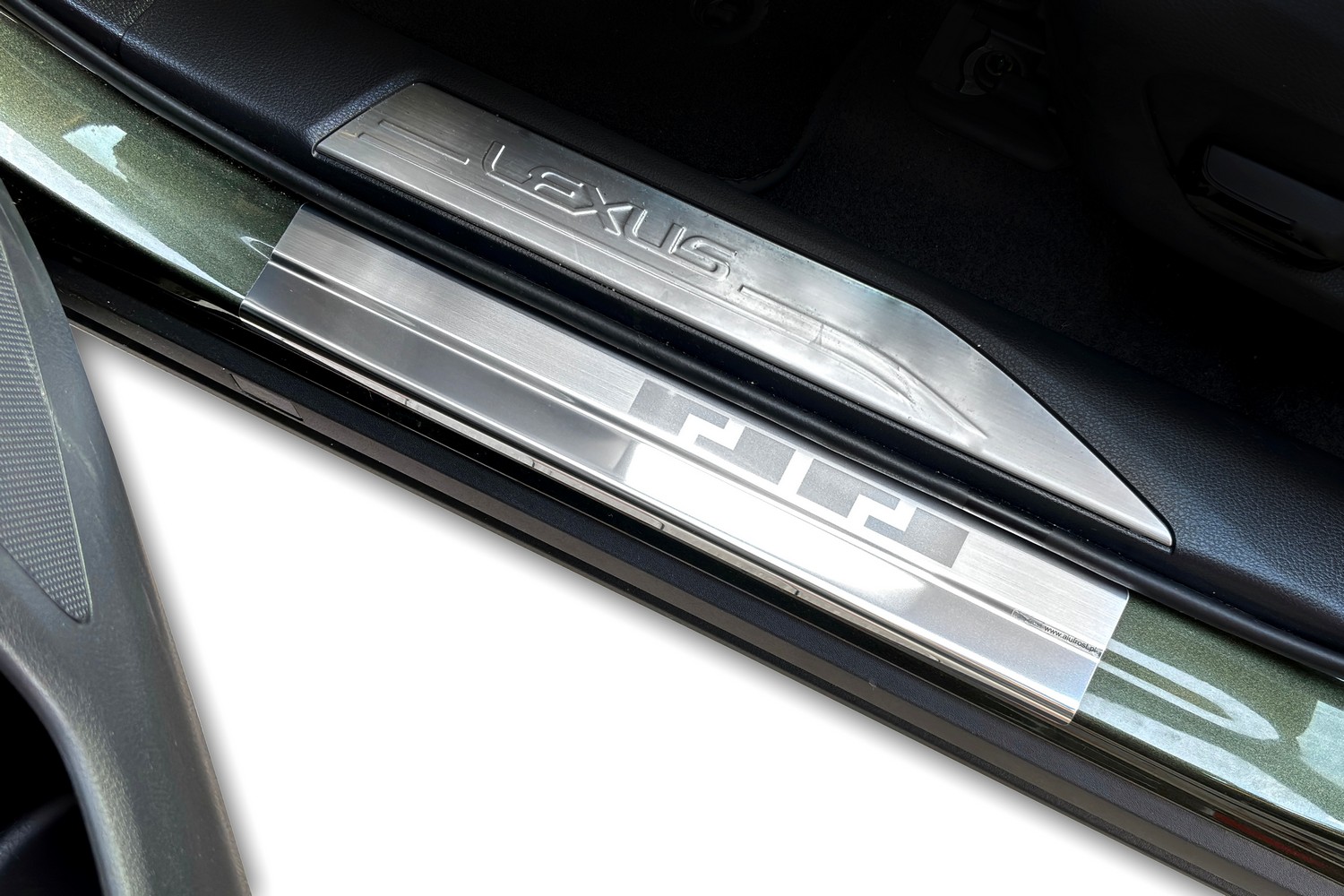 Seuils de portes convient à Lexus NX II (AZ20) 2021-présent acier inox brossé