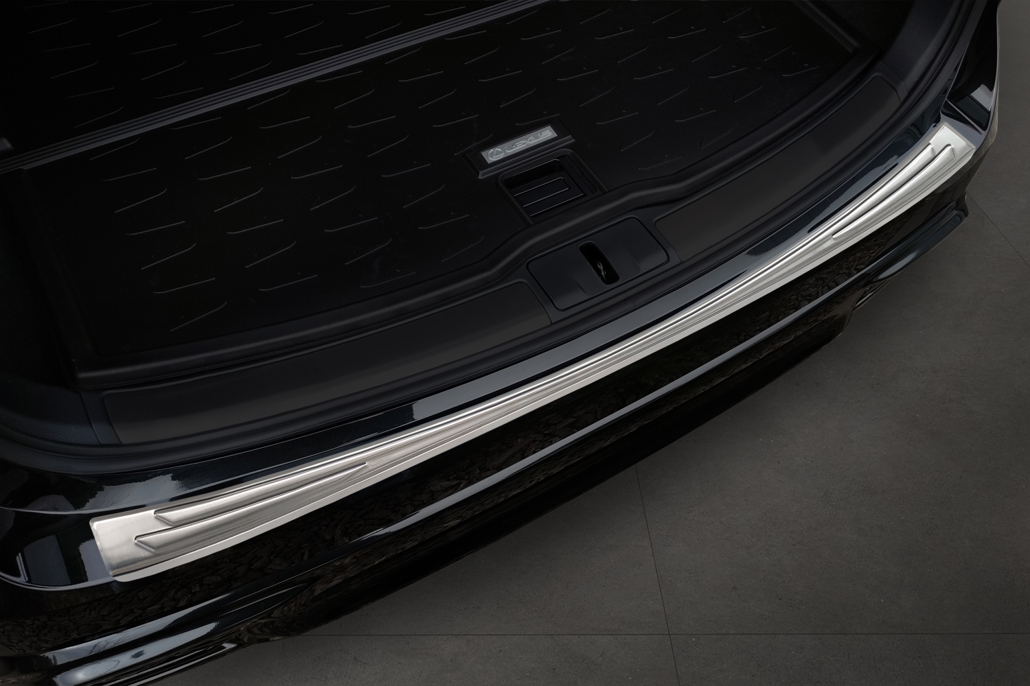 Protection de seuil de coffre Lexus RX V (AL30) 2022-présent acier inox brossé