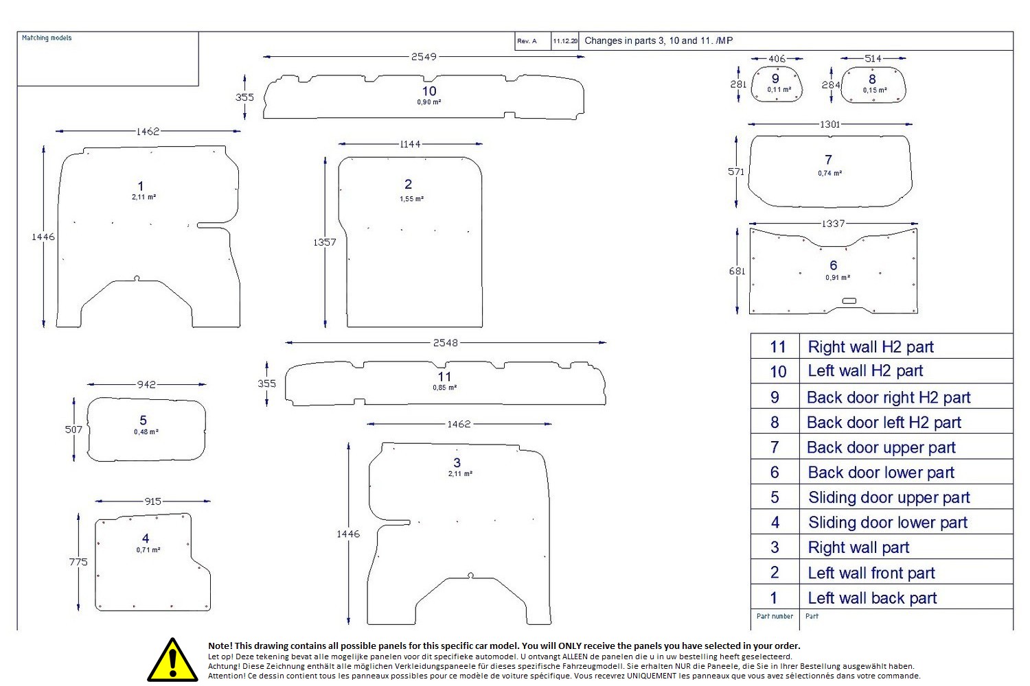 Wall liner drawing example (243286) Wall liner drawing example (243286)