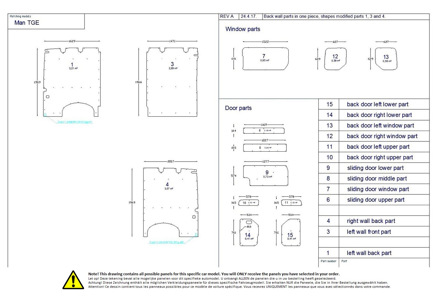 Wall liner drawing example (370630)