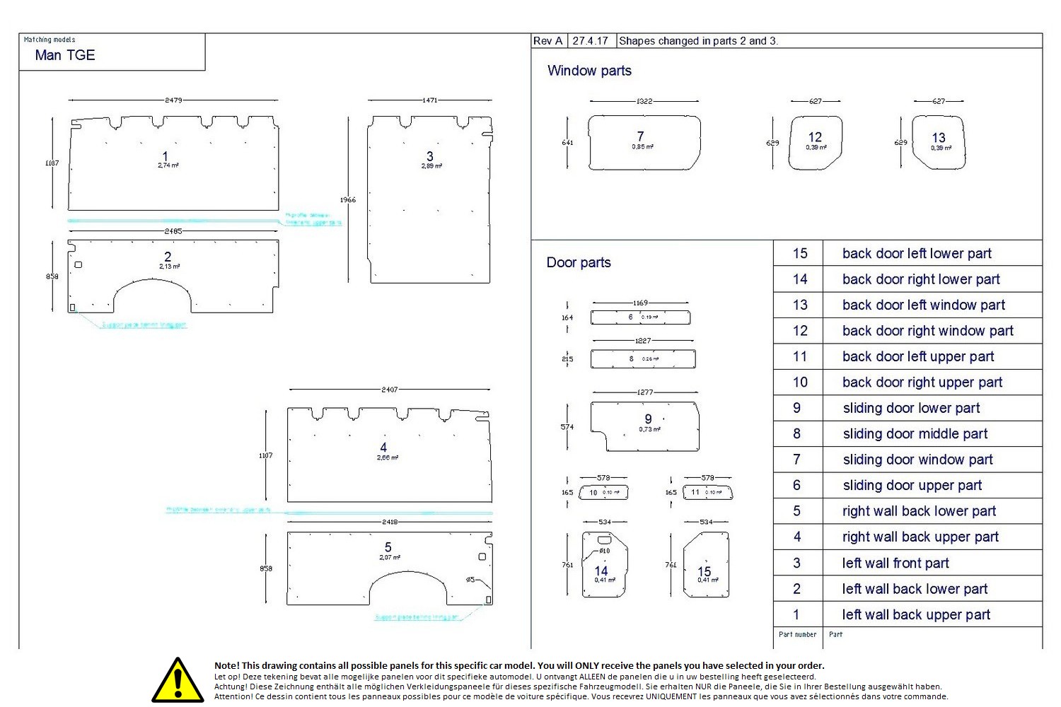 Wall liner drawing example (370640) Wall liner drawing example (370640)
