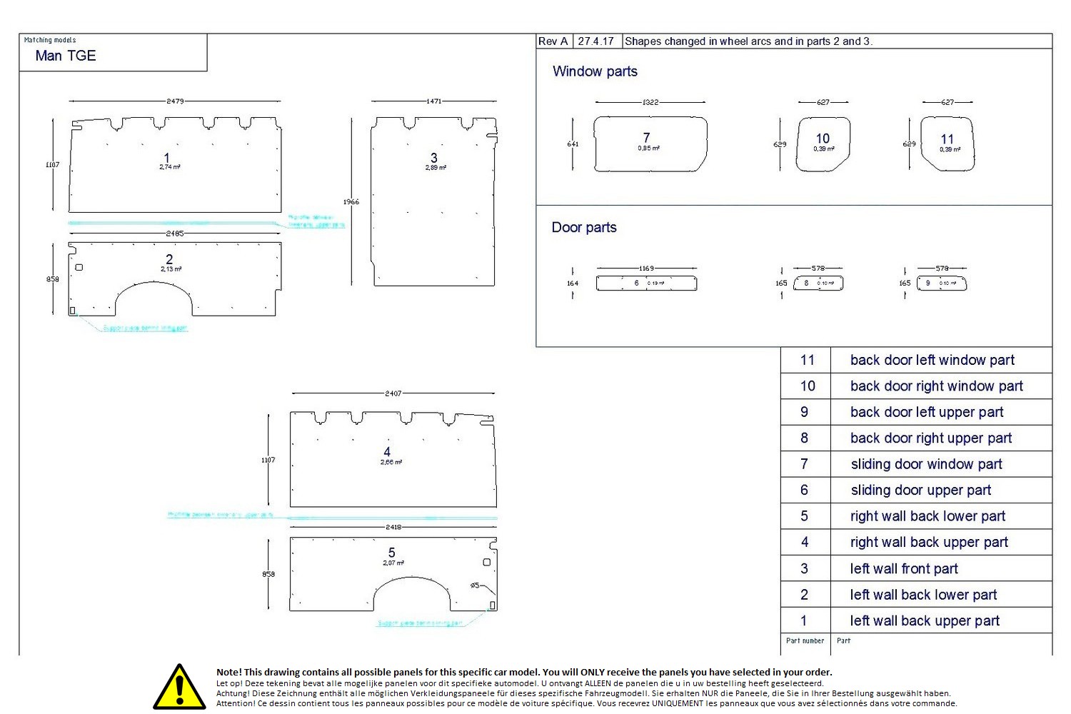 Wall liner drawing example (370642) Wall liner drawing example (370642)