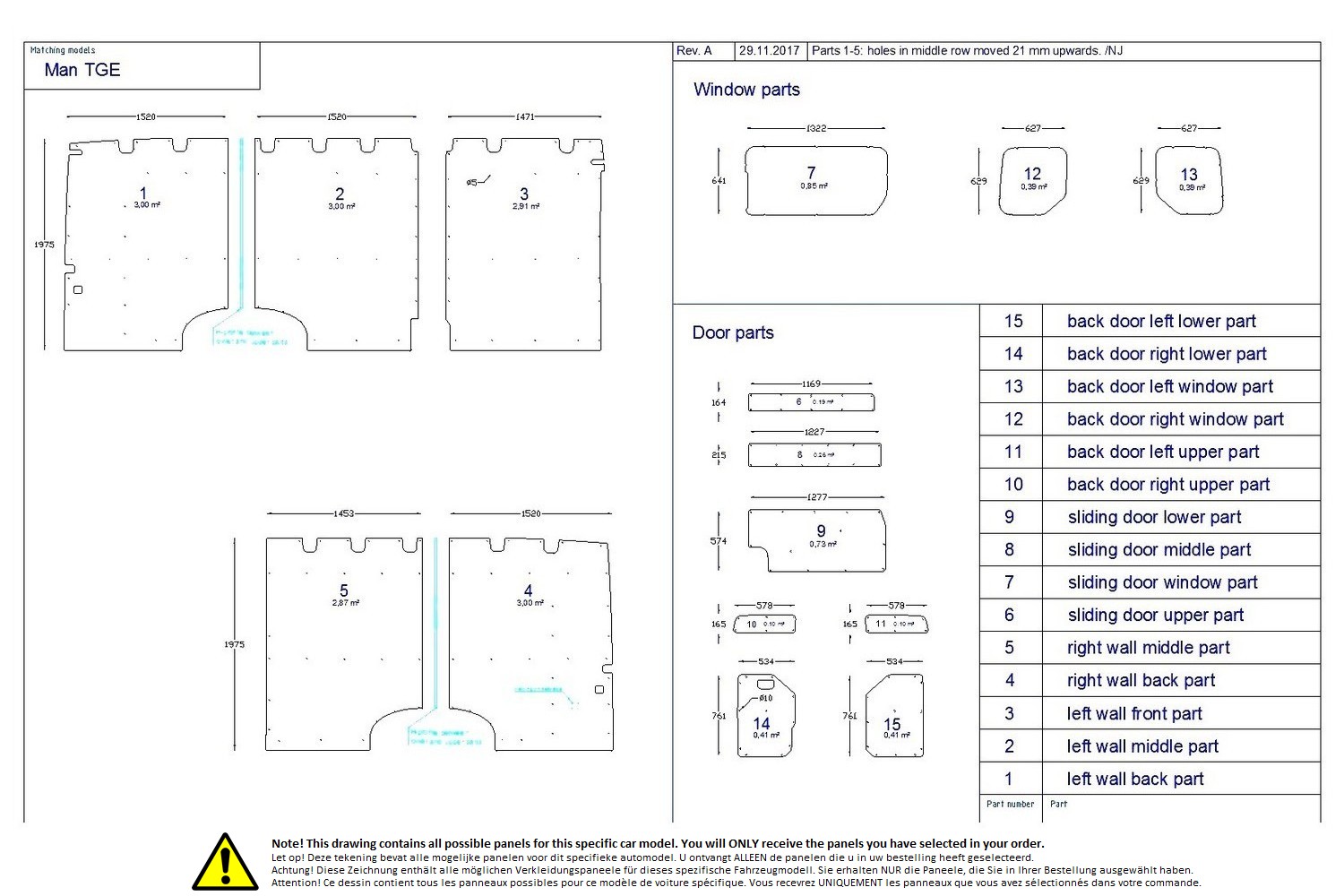 Wall liner drawing example (370646) Wall liner drawing example (370646)