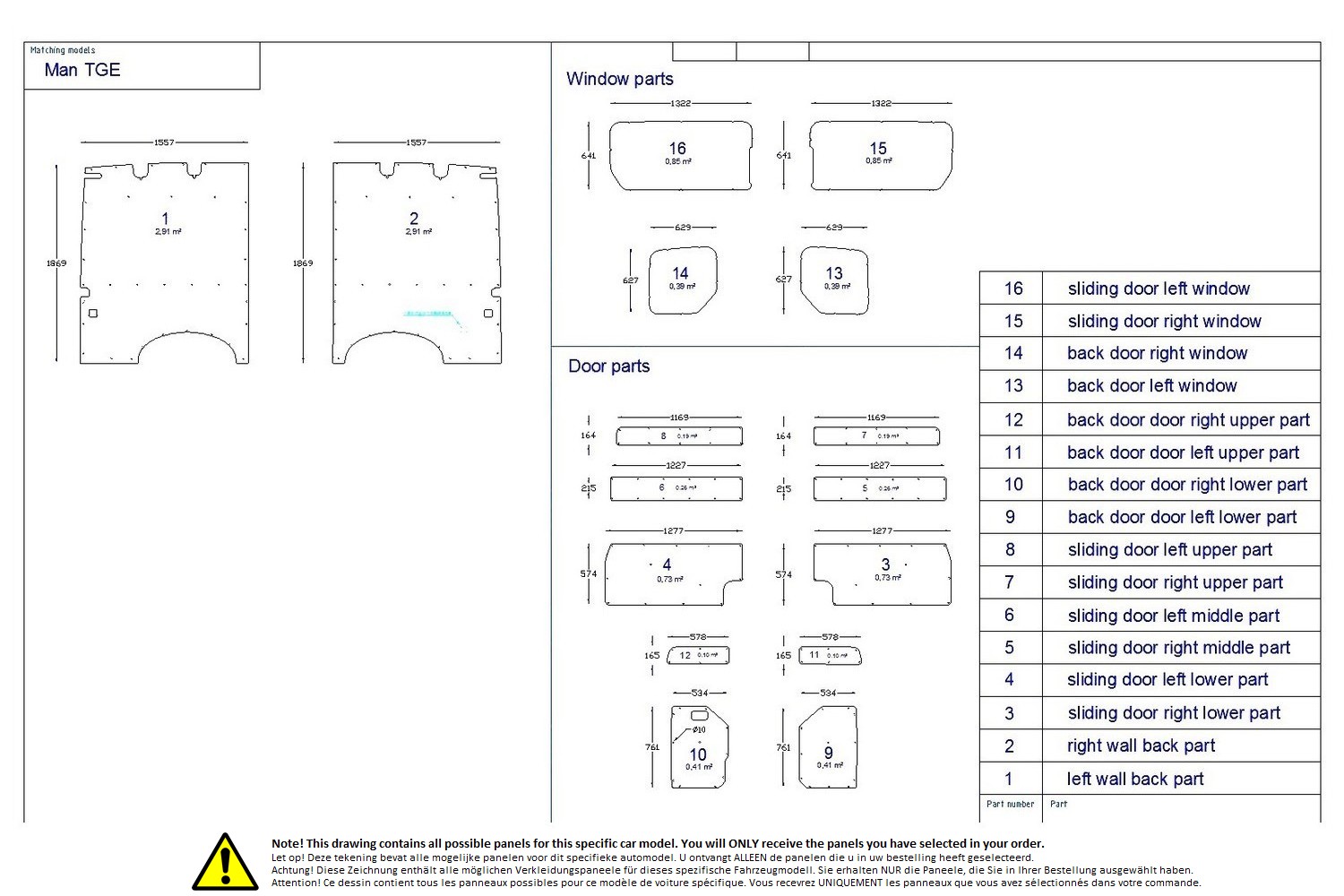 Wall liner drawing example (370691) Wall liner drawing example (370691)