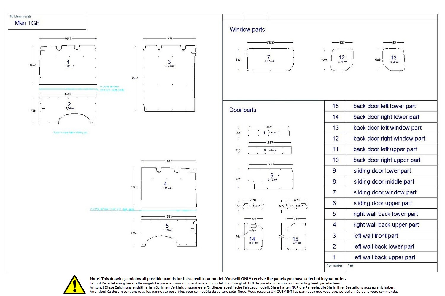 Wall liner drawing example (370696)