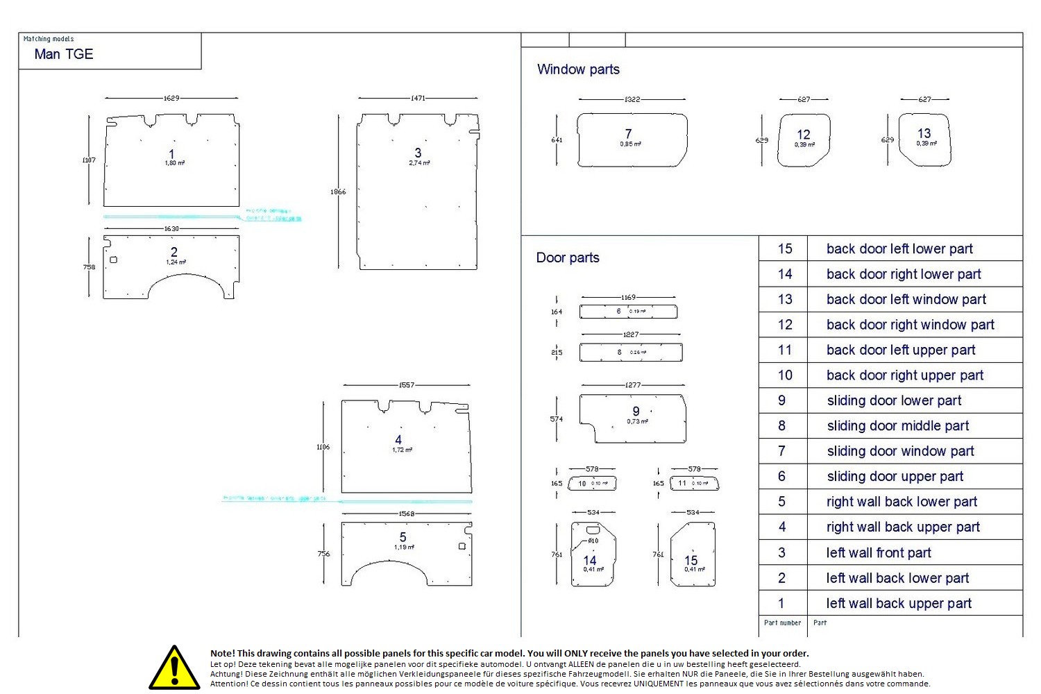 Wall liner drawing example (370698)